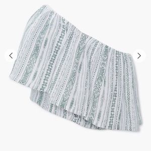 Geoprint Flounce Top